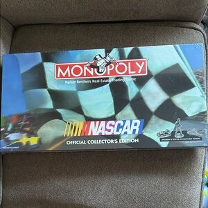 Monopoly NASCAR Official Collector's Edition Board Game - Black and Blue
